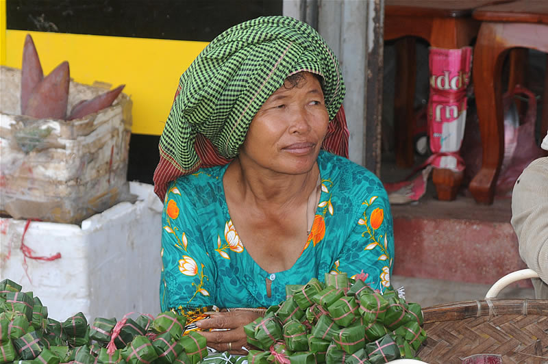 Morgenmarkt in Kratie